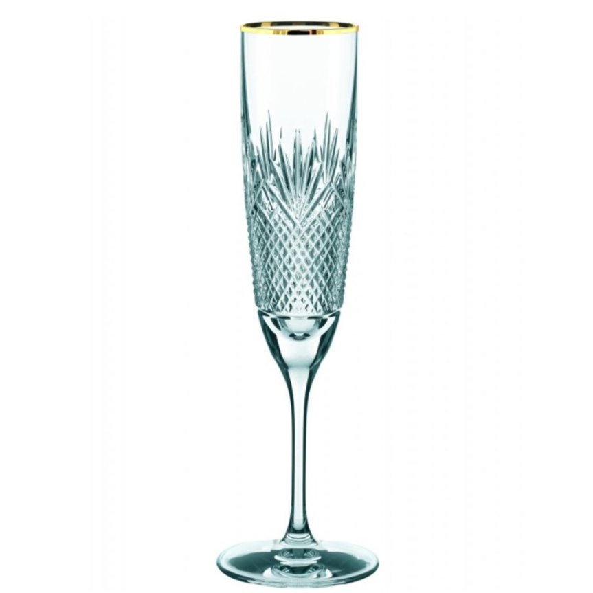 Royal Gold champagne glass