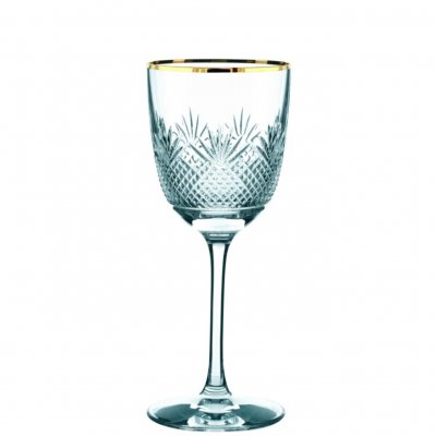 Royal Gold Red Wine Glass