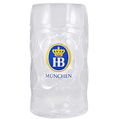 Hofbräu beer jug 100 cl 1 liter