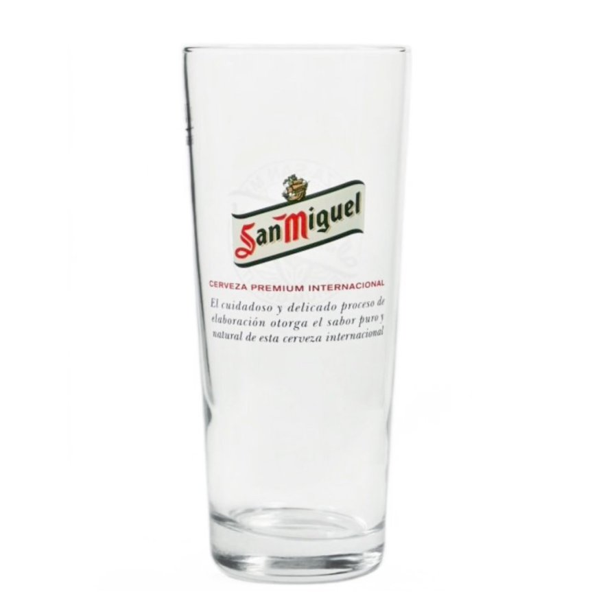 San Miguel beer glass 40 cl