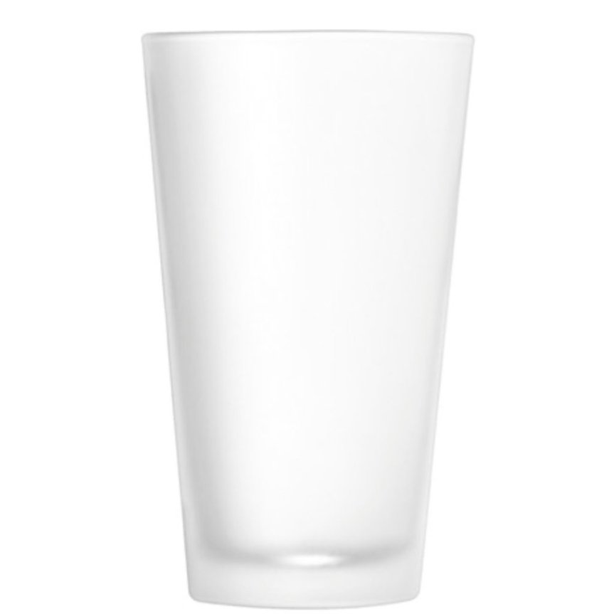 Glass to shaker - frosted