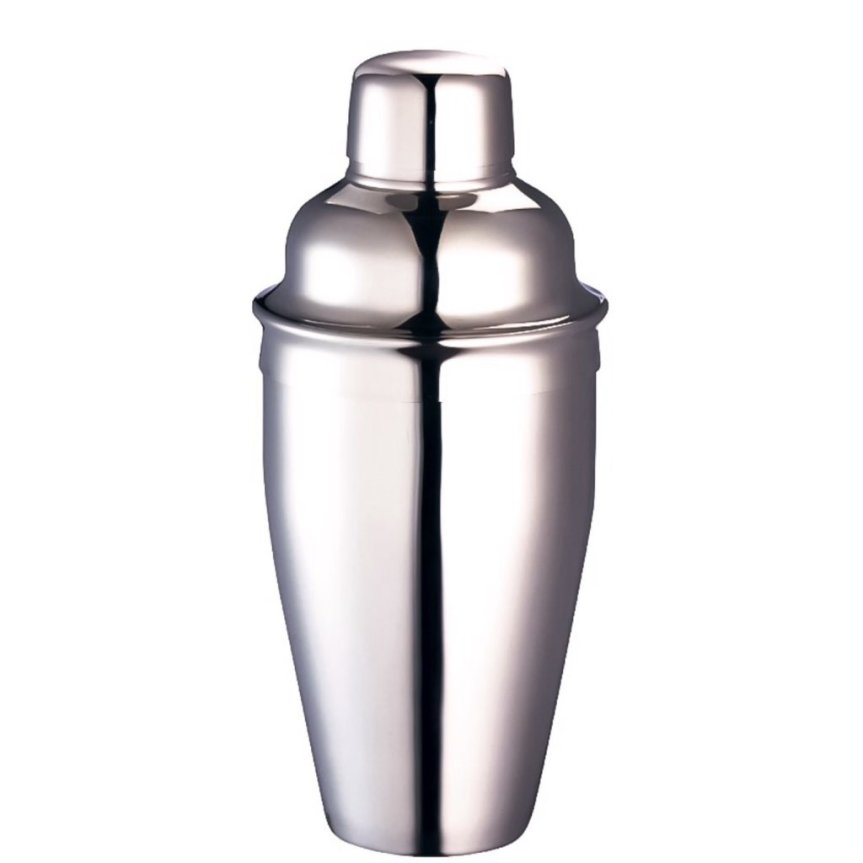 Dorre tredelad shaker rostfritt 50 cl