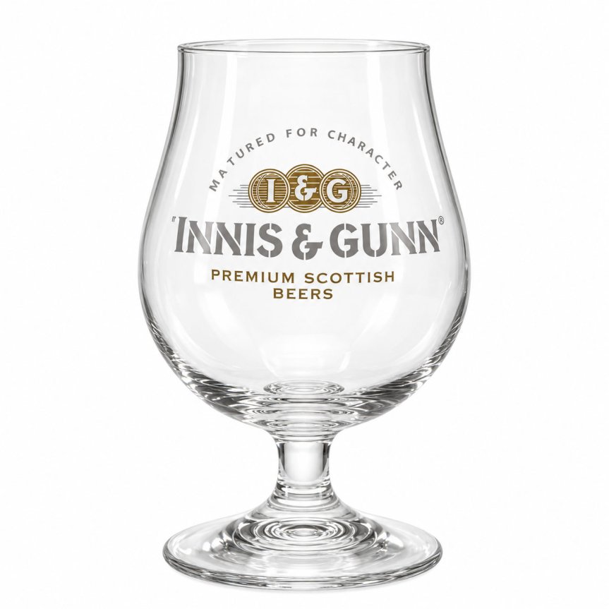 Zoom image of Innis & Gunn beer glass