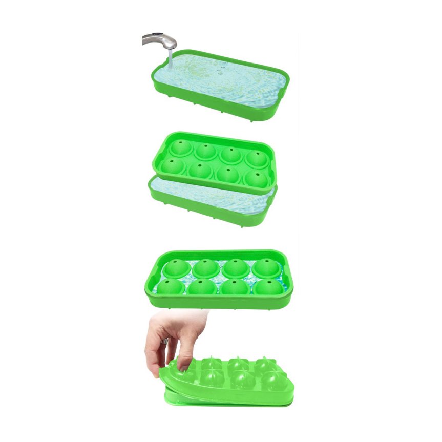 Ice Tray Silicone 8 x Ø 3,5 cm