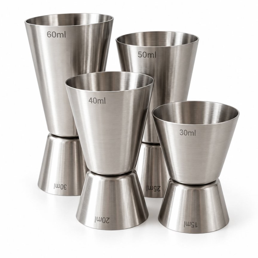 Zoom image of Jigger set 4 pcs 1,5 - 6 cl