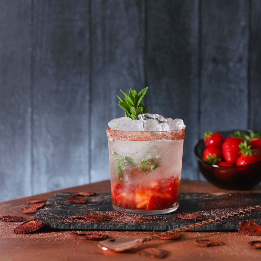 Cocktail Rimmer strawberry 100 grams