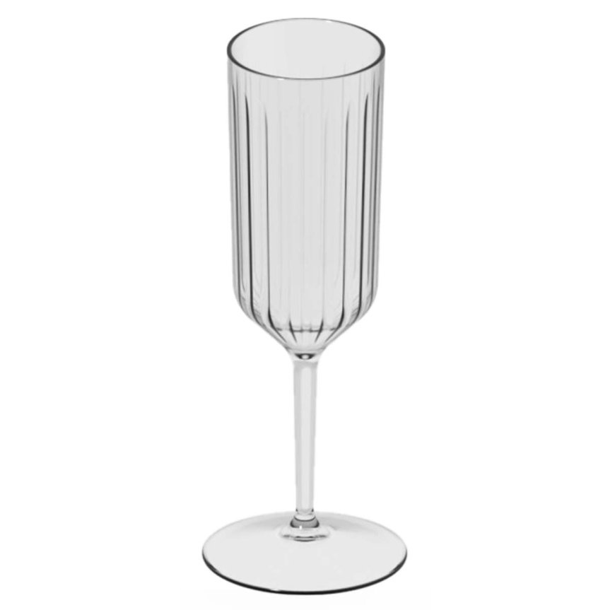 Kaleido champagne glass Tritan Plastic 27 cl