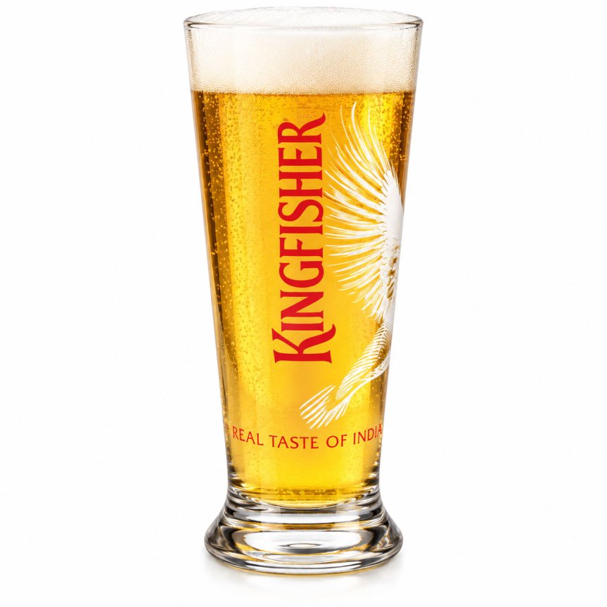 Zoom image of Kingfisher Half Pint Beer Glass