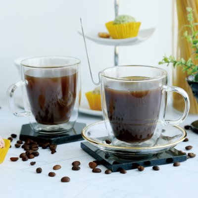 Kirk Coffee cup double wall 2 pcs 24 cl