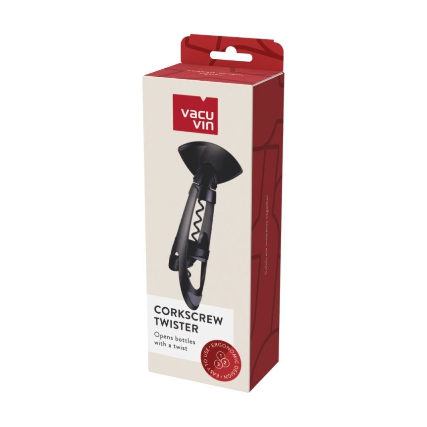 Zoom image of Vacu Vin Twister Corkscrew Black