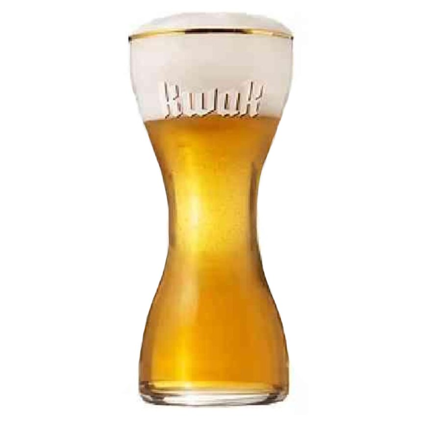 Kwak beer glass with flat bottom 33 cl
