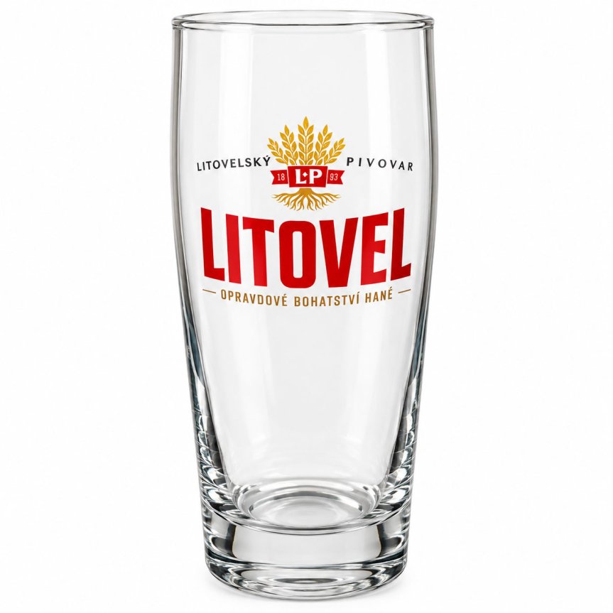 Zoom image of Litovel beer glass 50 cl