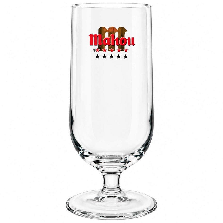 Zoom image of Mahou beer glass 33 cl