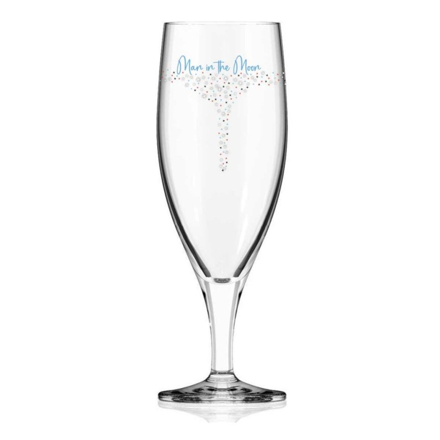 Man in the Moon beer glass 40 cl