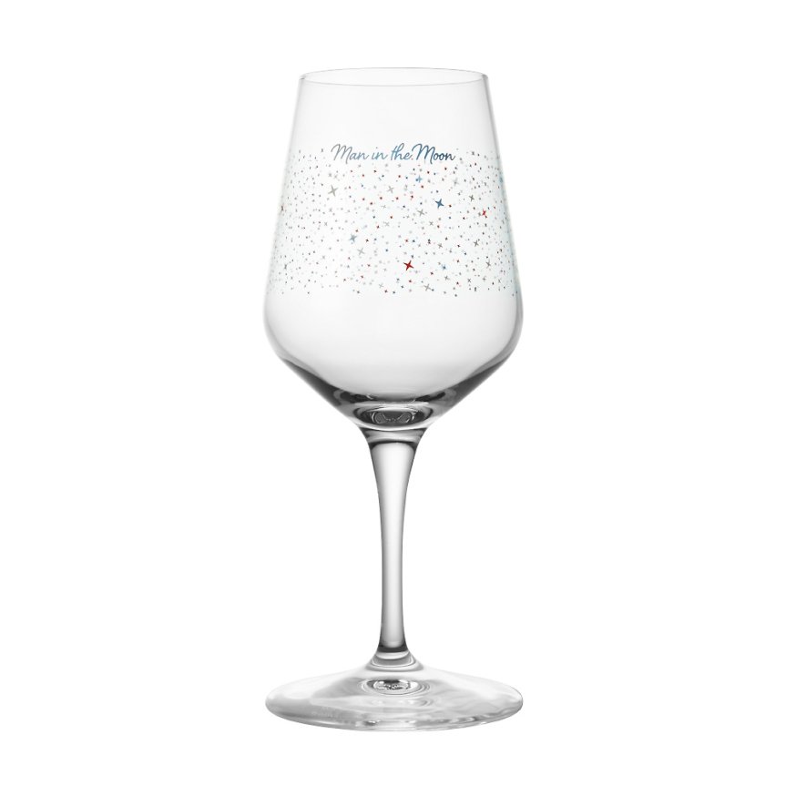 Man in the Moon Beer tasting glass 6 pc