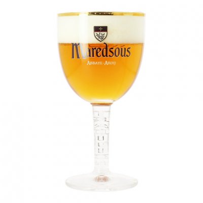 Maredsous beer glass 33 cl