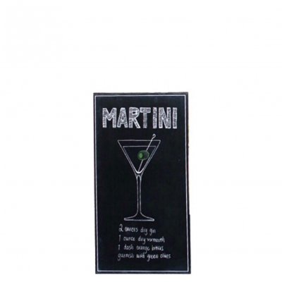 Wall sign Martini