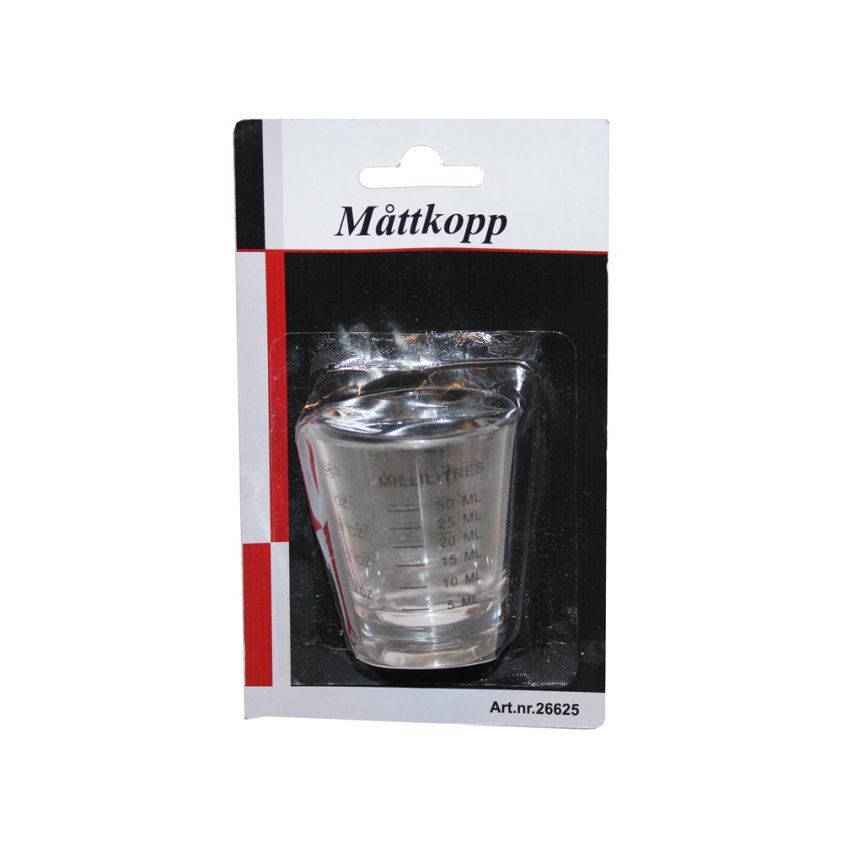 Measuring cup with several different dimensions