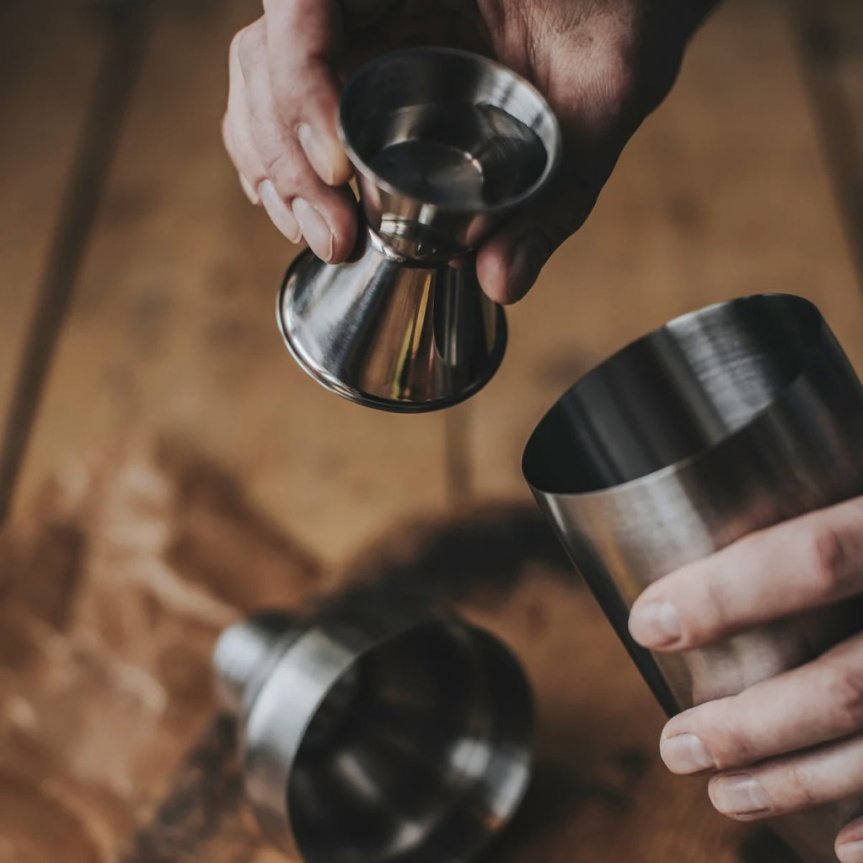 Maya jigger 4-6 cl stainless Dorre