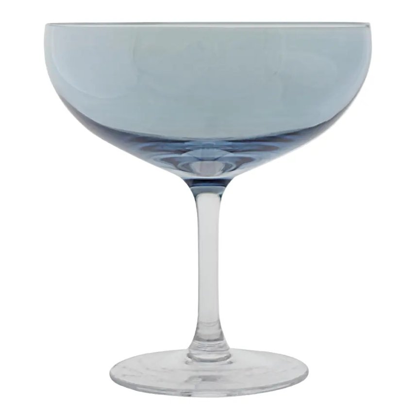 Zoom image of Magnor Happy Champagne glass Blue Coupe 28 cl