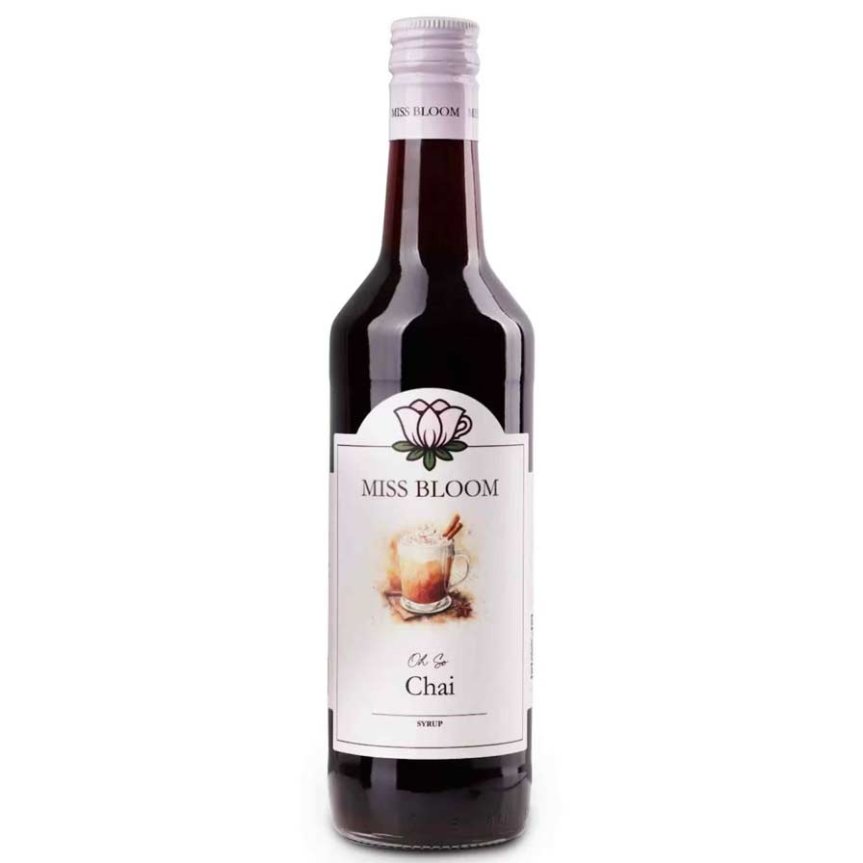 Zoom image of Miss Bloom Chai Syrup – Oh So Chai – 50 cl