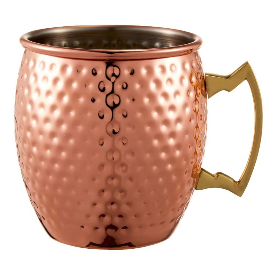 Zoom image of Moscow Mule Copper Mug Hammered 45 cl