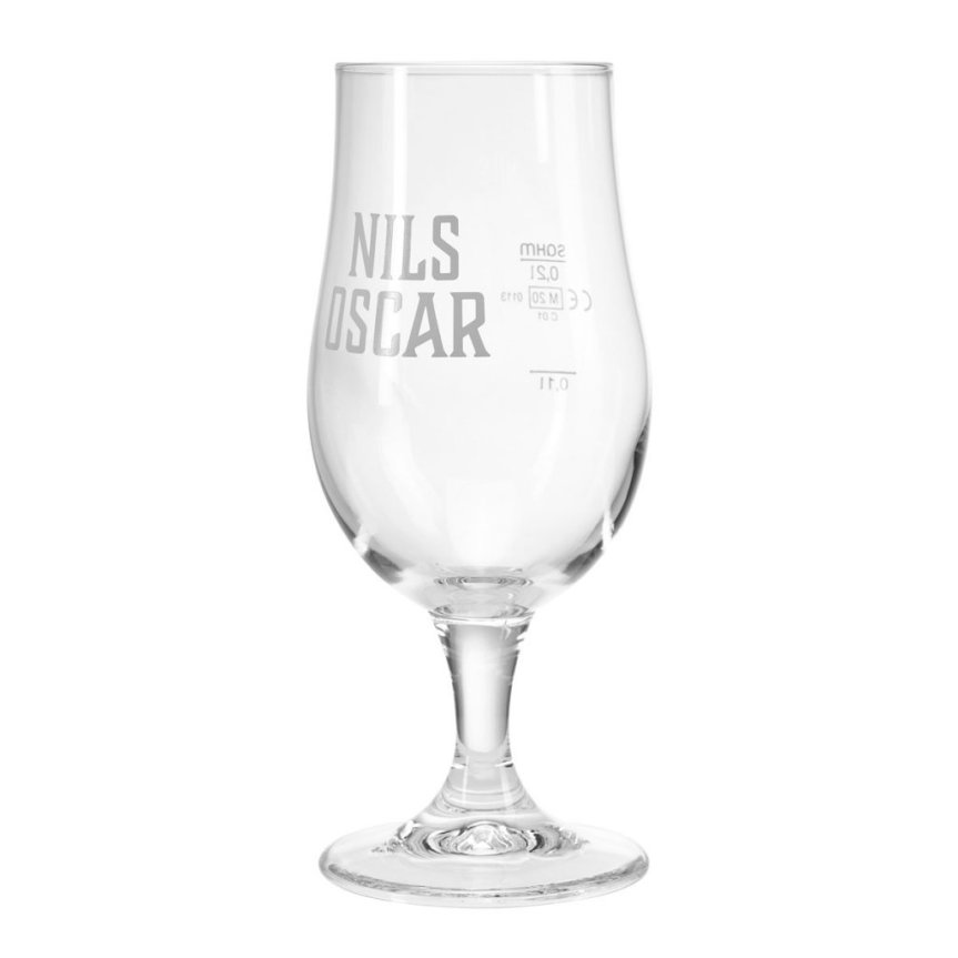 Nils Oscar beer glass with foot 30 cl