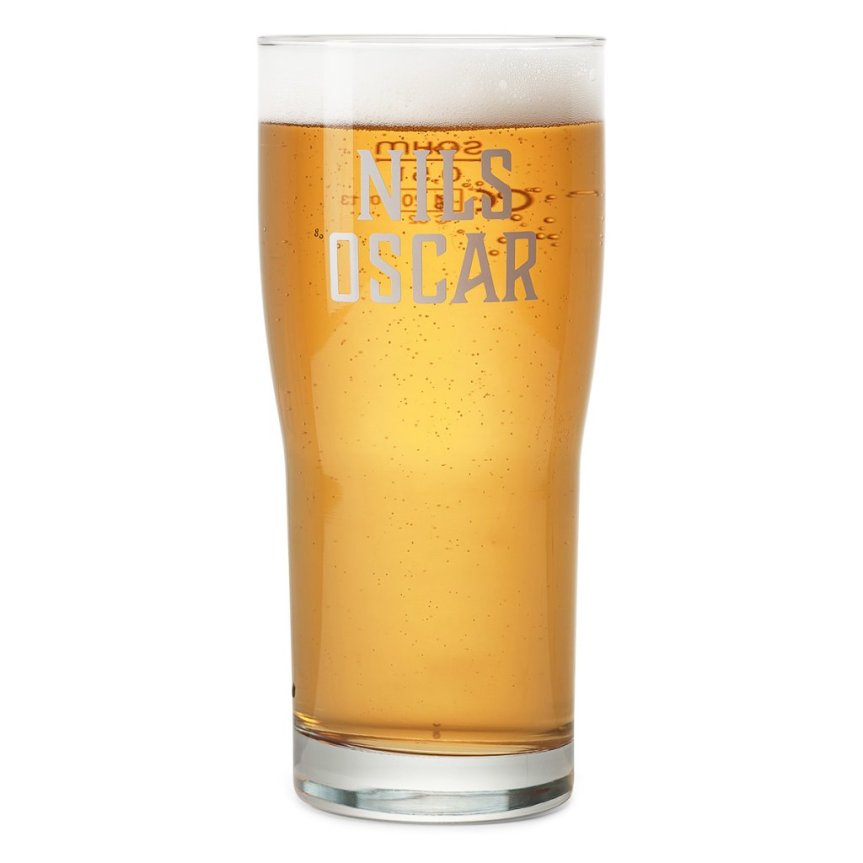 Nils Oscar beer glass 50 cl
