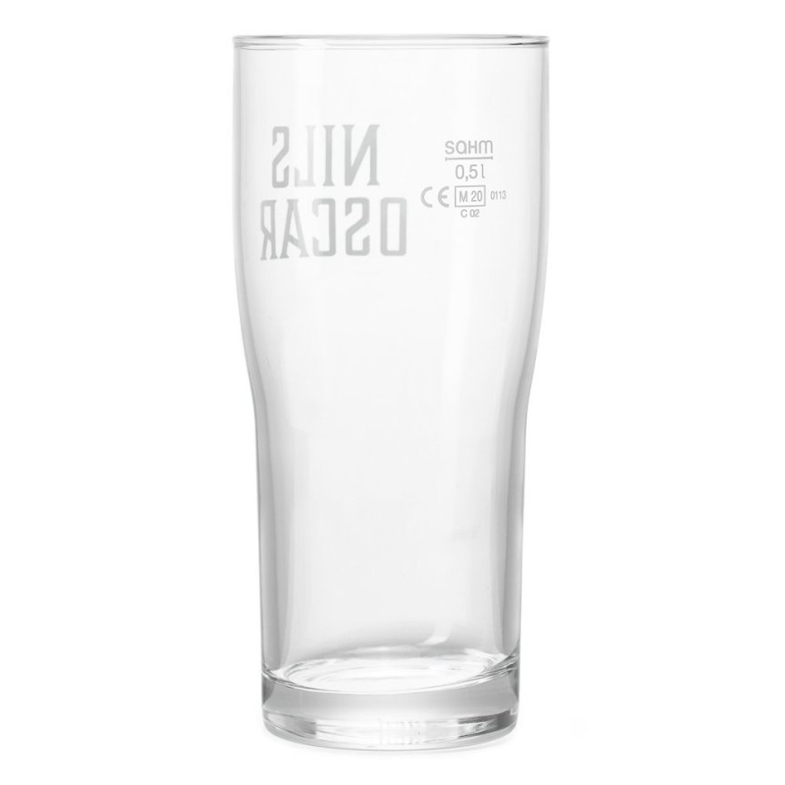Nils Oscar beer glass 50 cl