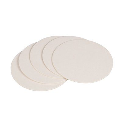 Coasters neutral white 100-pack
