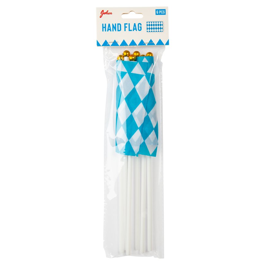 Hand flag Oktoberfest 6-pack