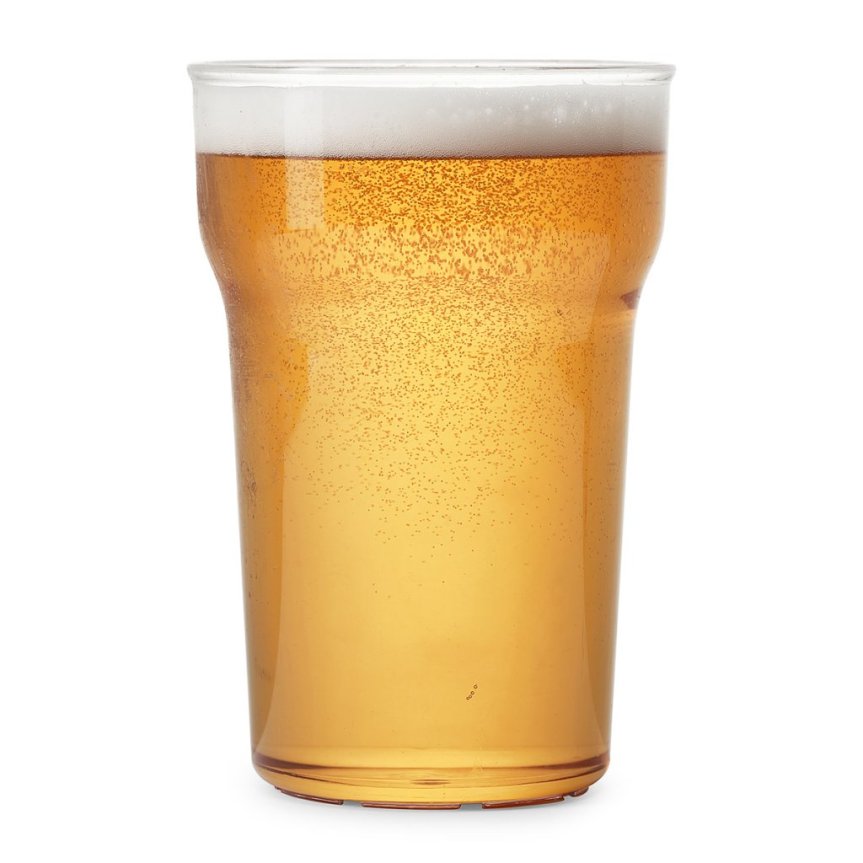 Beer Glass Plastic 1 Pint