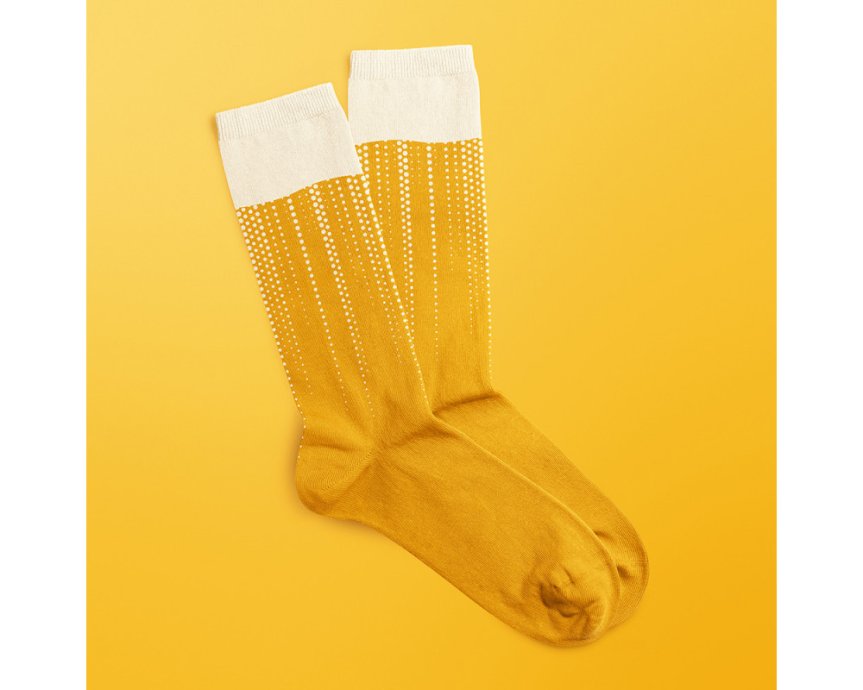 Beer socks Lager Blonde