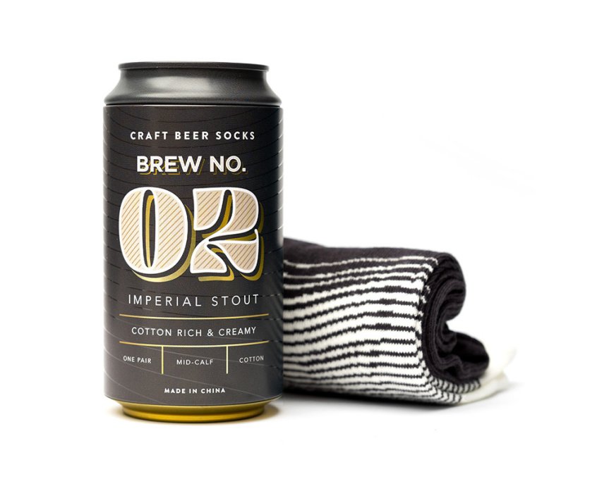 Beer socks Imperial Stout