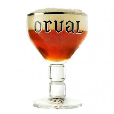 Orval Trappist Beer glass