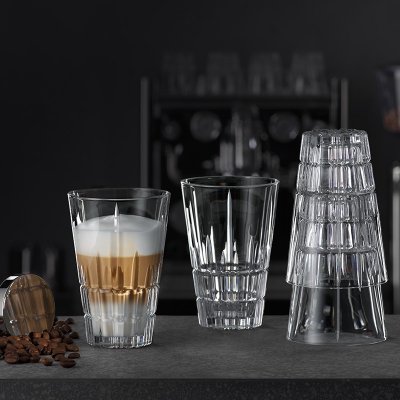Perfect Serve Latte Macchiato coffee highball glass 4-pack