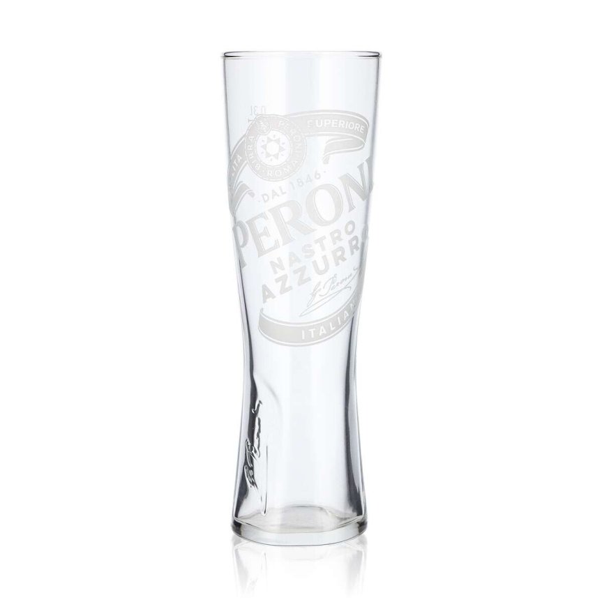 Peroni Nastro Azzurro beer glass 30 cl