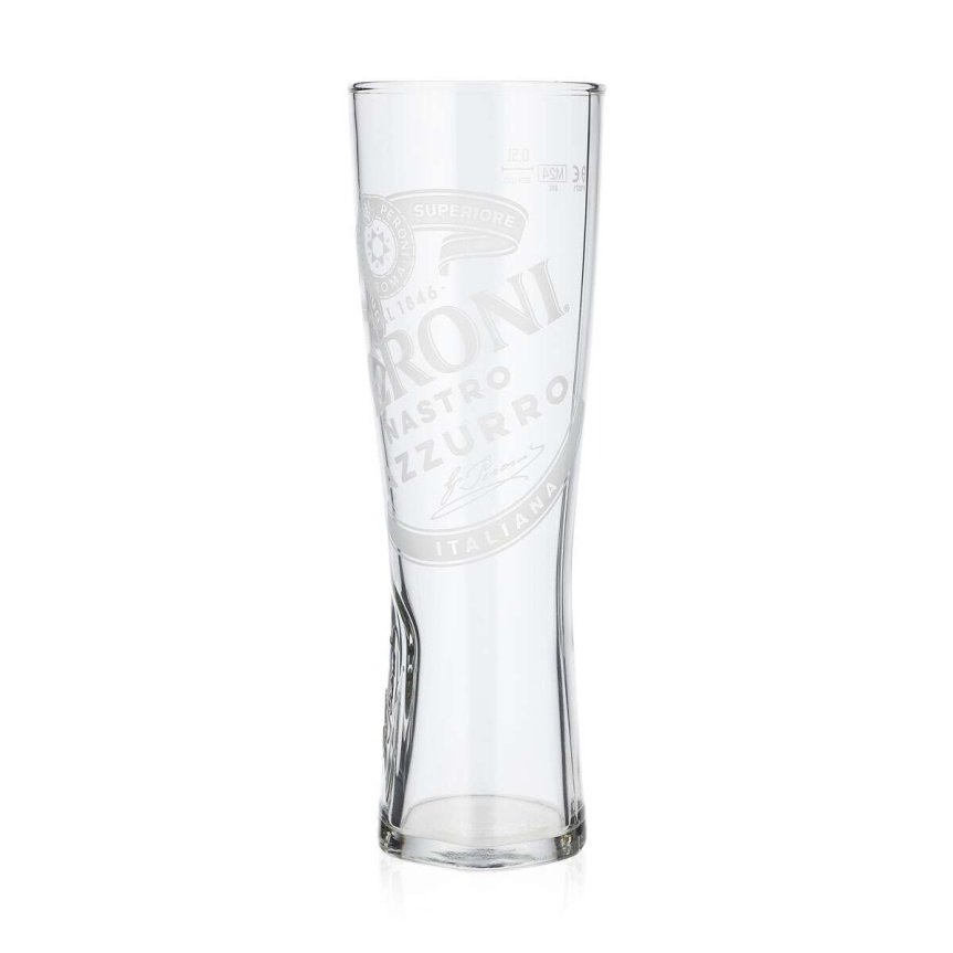 Peroni Nastro Azzurro beer glass 50 cl