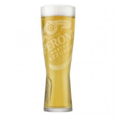 Peroni Nastro Azzuro ölglas Beer glass