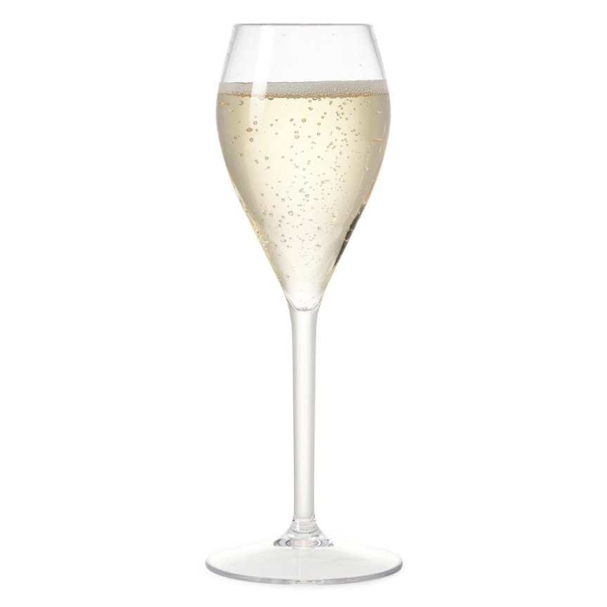 Petit Perlage champagne glass Tritan Plastic