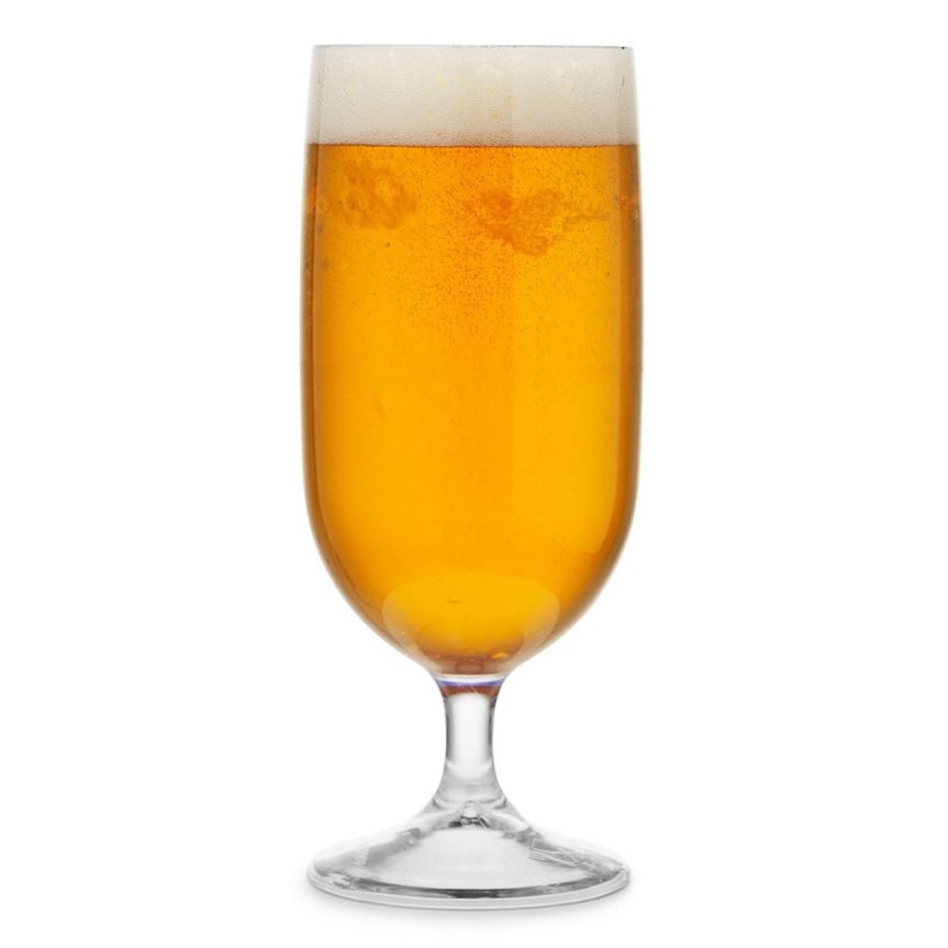 Pilsner plastic beer glass 45 cl