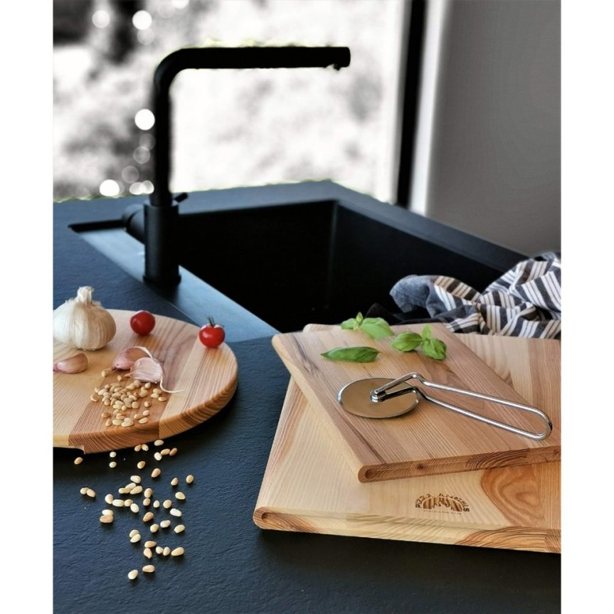 Pizza Angels Pizza wheel chromed steel