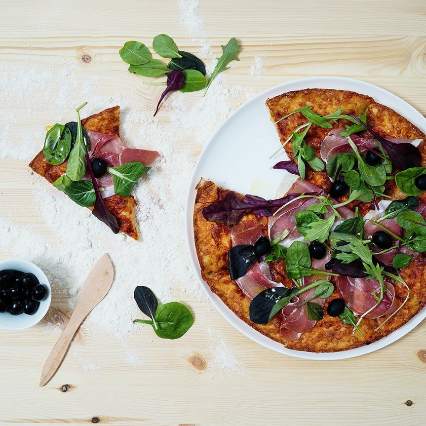 Pizza Angels Pizza plate white 32 cm