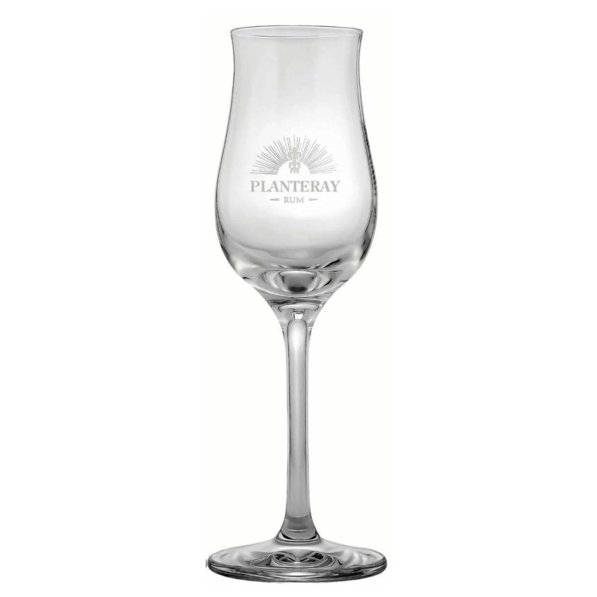 Plantation rum glass