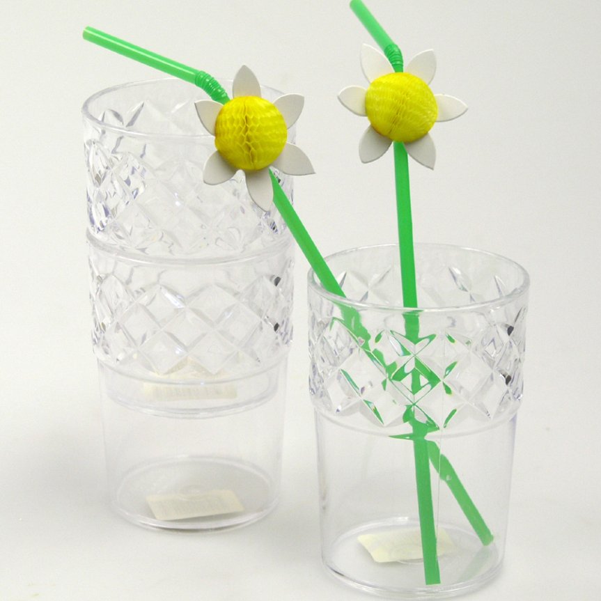 Drinking glass plastic 35 cl