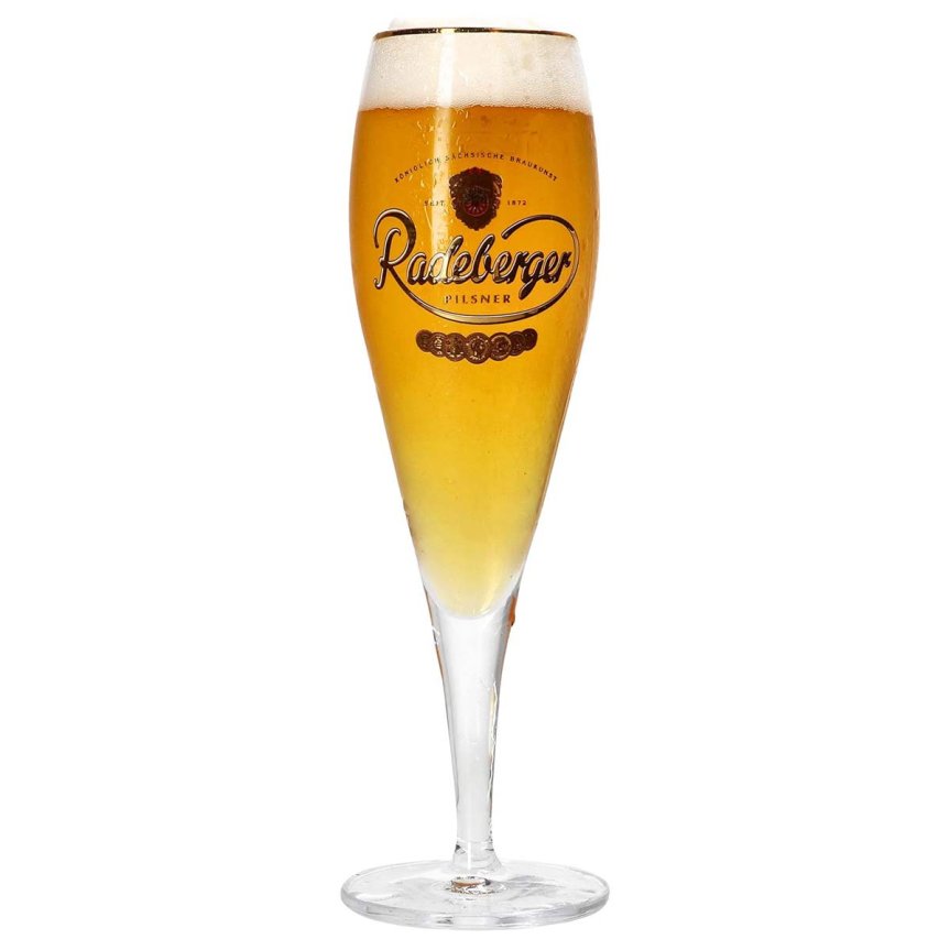 Radeberger beer glass 40 cl