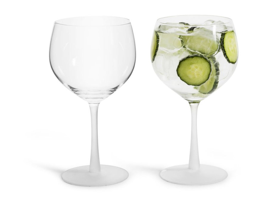 Club gin and tonic glass 2-pack