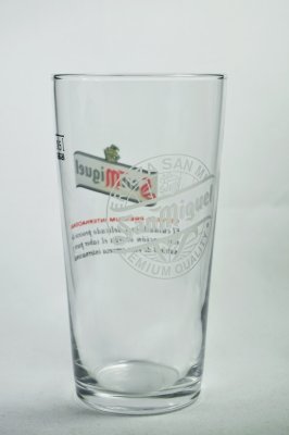 San Miguel beer glass 50 cl