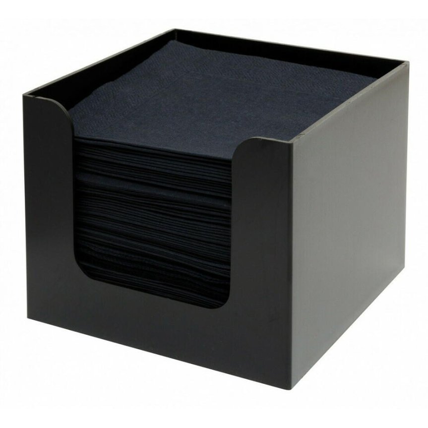 Napkin holder black