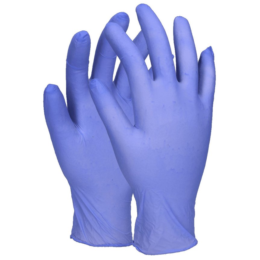 Protective gloves Nitrile powder-free black 200 pcs